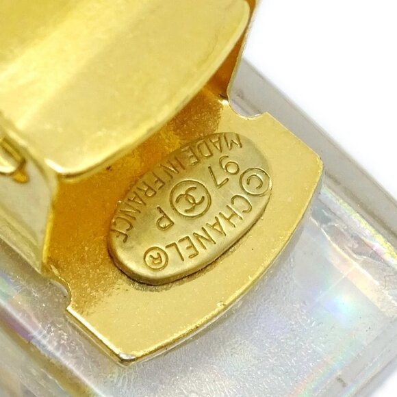Chanel Hair Clip Barrette Clear 97P/62 150482 main image 10